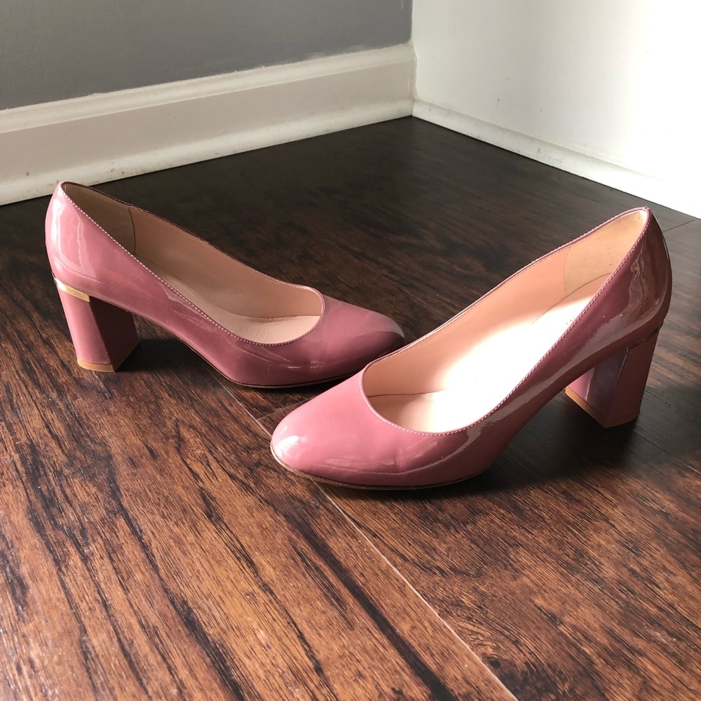 Kate Spade Mauve Block Heels
